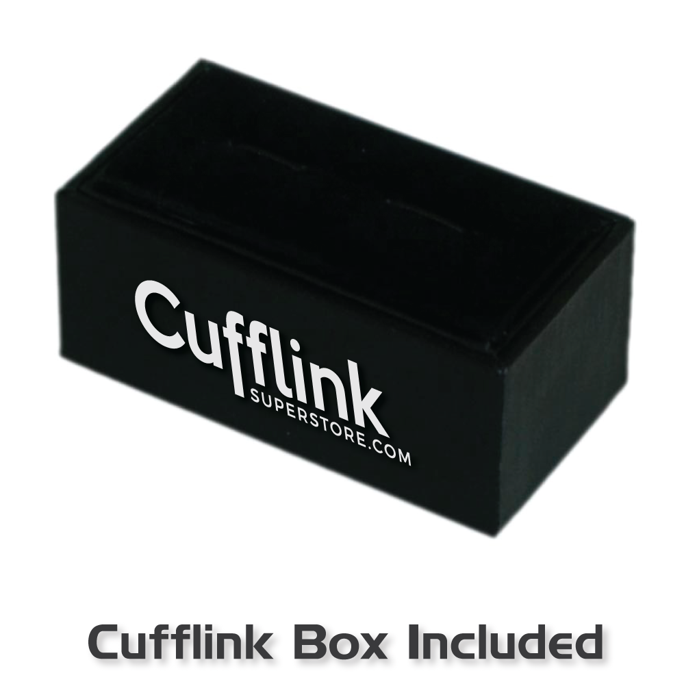 Cufflinks - Black Round Father of the Bride