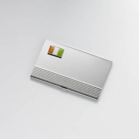 Business Card Holder with Irish Flag