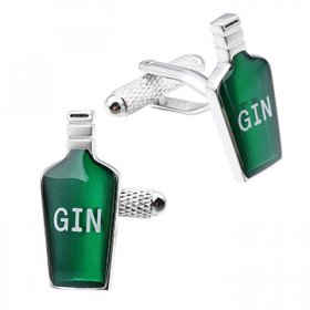 Cufflinks - Gin Bottle