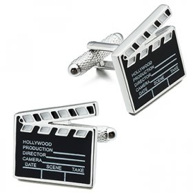 Cufflinks - Clapper Board