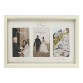 Amore Multi Aperture Photo Frame "Family & Friends"