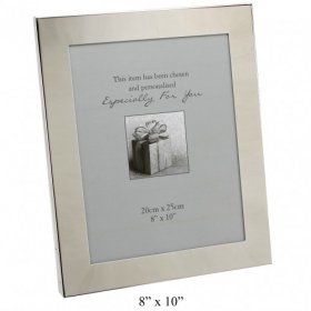 Especially For You Silver Plated Wide Border Frame 8" x 10"