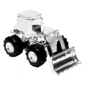  Silver Plated Money Box - Front Loading Digger