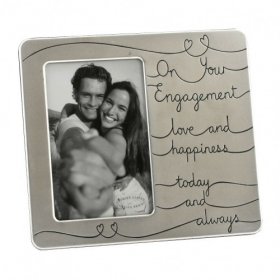 Juliana "On Your Engagement Love & Happiness" Frame 4"x6"
