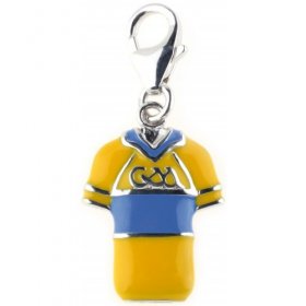 Sterling Silver & Enamel Clare Jersey Charm.