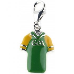 Sterling Silver & Enamel Meath Jersey Charm.