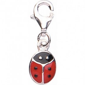 Jo for Girls Charm Sterling Silver Ladybird