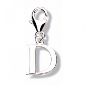 Jo for Girls Charm Sterling Silver Letter D