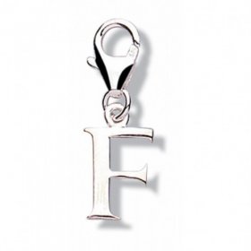 Jo for Girls Charm Sterling Silver Letter F