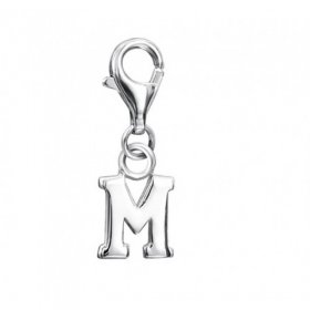 Jo for Girls Charm Sterling Silver Letter M