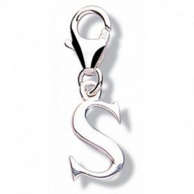 Jo for Girls Charm Sterling Silver Letter S