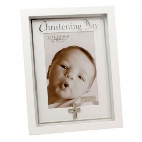 Juliana Frame Mirror Print and Cross Icon - Christening