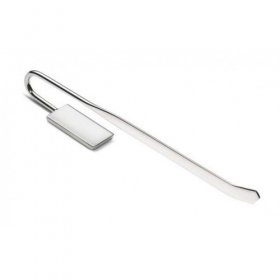 Silver Plated Rectangular Book Mark