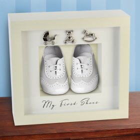 Bambino 'My First Shoes' Keepsake Display Box 