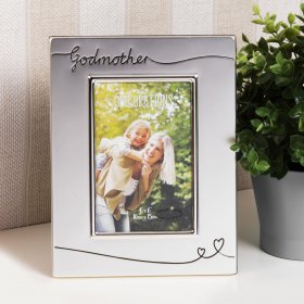 Juliana Photo Frame Silver Plated Satin Finish 