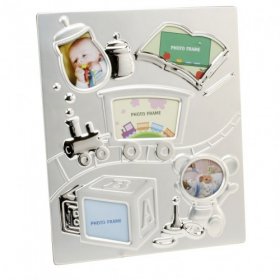 Juliana "My First Year" Silver Plated Photo Frame 5 Pictures