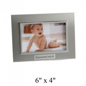 Juliana 2 Tone Aluminium Photo Frame Grandchild 6