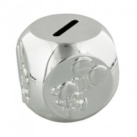 Juliana Silver Plated Data Money Box