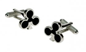 Cufflinks - Cards Clubs