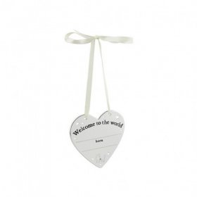 Bambino Heart Plaque 