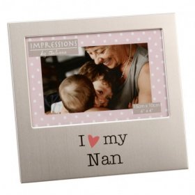 Juliana Aluminium Photo Frame 4" x 6" - Nan