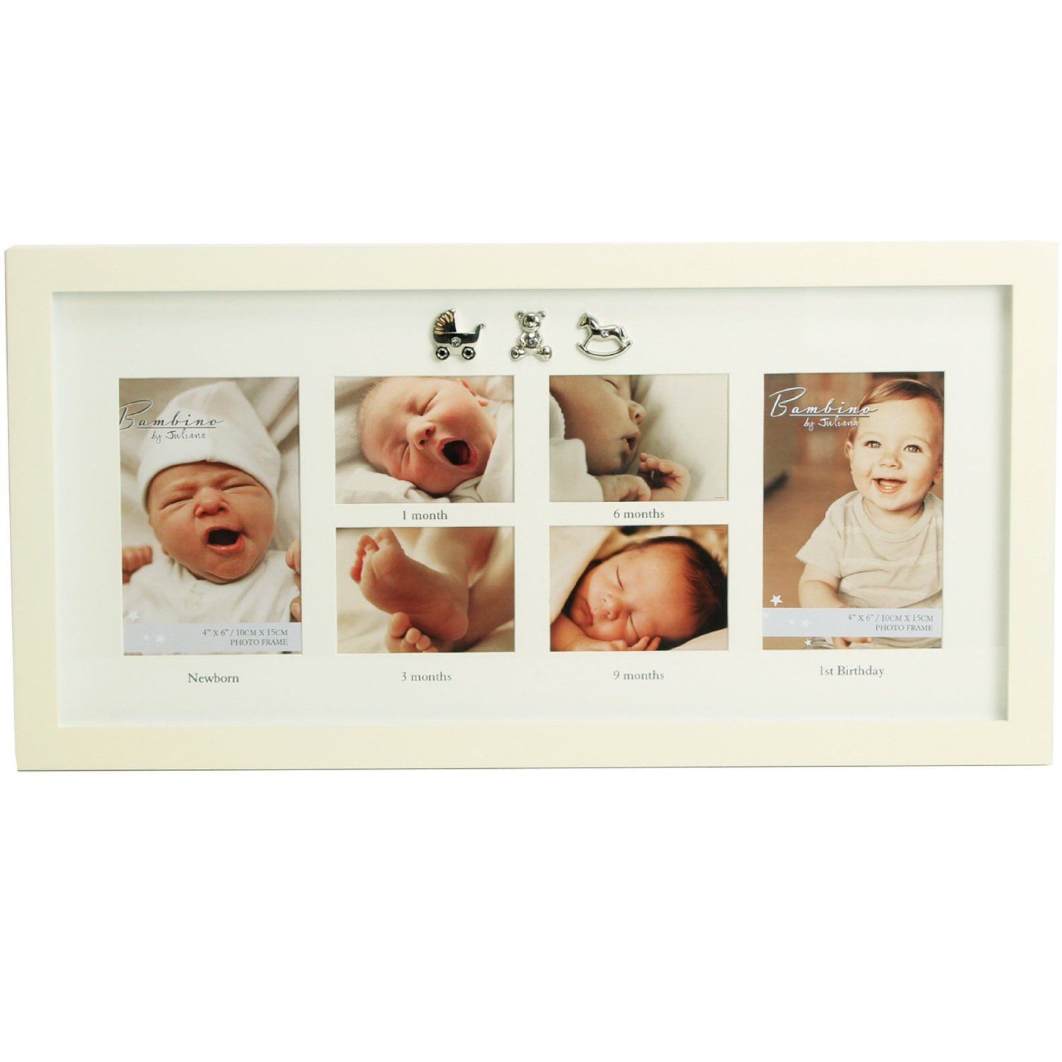 Bambino Mdf Frame Collage 6 Photo S My 1st Year Gift Bambino Mdf Frame Collage 6 Photo S My 1st Year