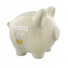 Wendy Jones-Blackett Collection Piggy Bank - Wedding Fund 