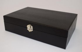 Watch / Cufflink Box - Holds 6 Watches / 12 Cufflinks 