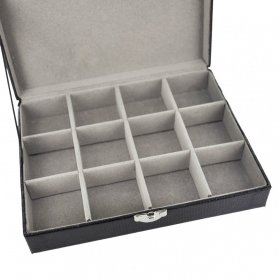 Cufflink Storage - Box Holds 12 Cufflinks
