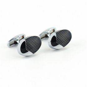 Cufflinks - Oval Acrylic