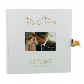 'Always & Forever' Gold Foil Album/scrap book 8