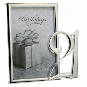 Birthdays by Juliana Silver Plated Photo Frame 4