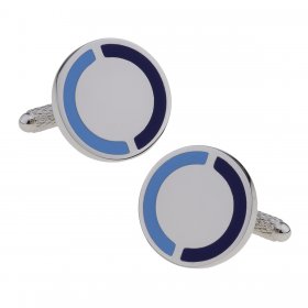 Cufflinks - Club & County - Navy & Blue