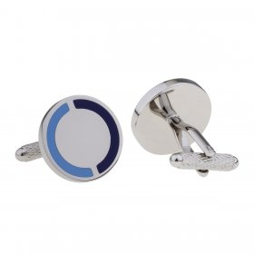 Cufflinks - Club & County - Navy & Blue