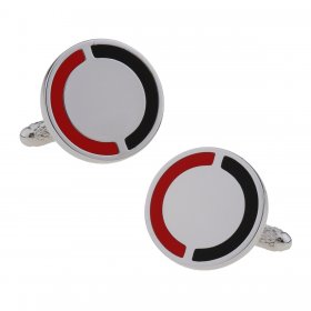 Cufflinks - Club & County - Red & Black