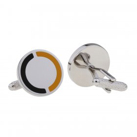 Cufflinks - Club & County - Black & Amber