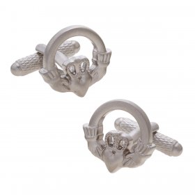 Cufflinks - Irish Claddagh representing Love, Loyalty, Friendship