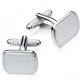 Cufflinks - Hammered Effect