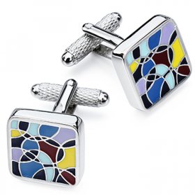 Cufflinks - Multi Colour Design