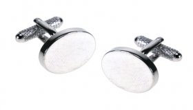 Cufflinks -  Deluxe Oval