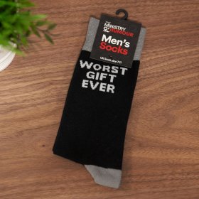 Worst Gift Ever Socks (UK 7-11) 