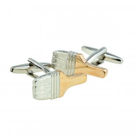 Cufflinks - Paint BrushTwo Tone