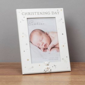 Bambino Resin Christening Day Photo Frame - 4