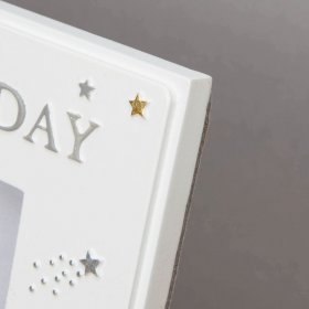 Bambino Resin Christening Day Photo Frame - 4