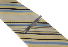  Tie Bar - Textured Lines 50mm