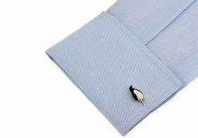 Cufflinks - Penguin Gold