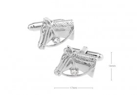 Cufflinks - Horse Head