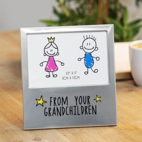 Aluminium Photo Frame - From Your Grandchildren 5