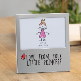 Aluminium Photo Frame - Love From Your Little Princess 5