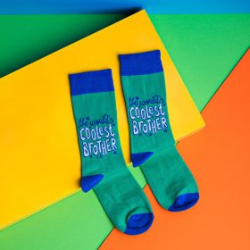 Cheerful Socks - Coolest Brother